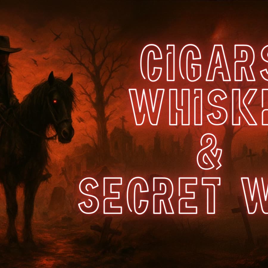 Cigars, Whiskey & Secret Wars Dark Western Music album art