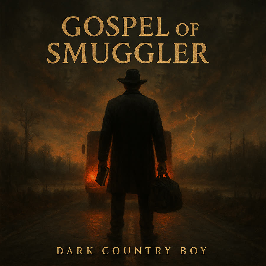 Gospel of a Gunrunner Dark Blues & Dark Country Rock album art